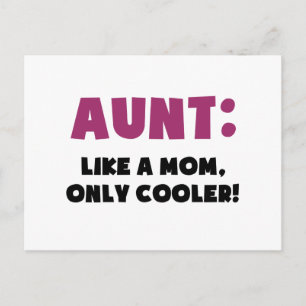 Carte Postale Aunt: Like a Maman, Only Cooler