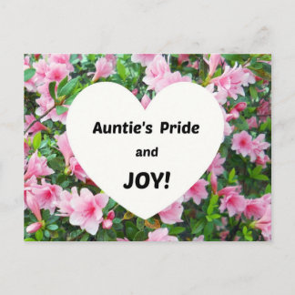Carte Postale Auntie's Pride et Joy !