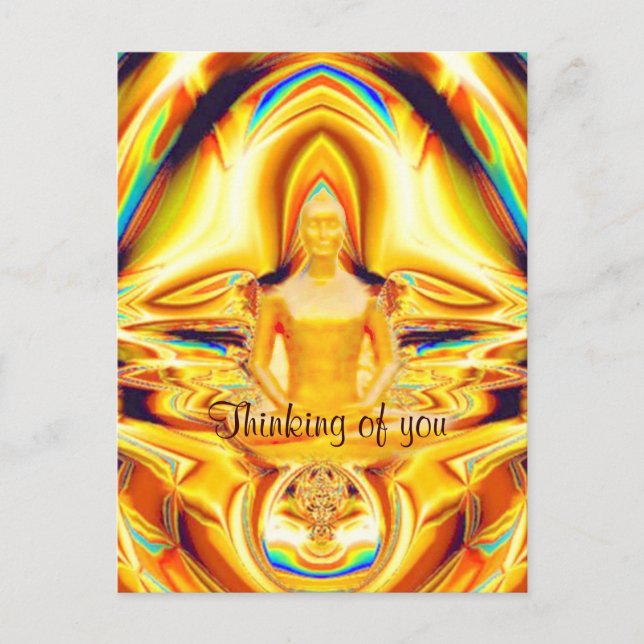 Carte Postale Aura, force et méditation_ (Devant)