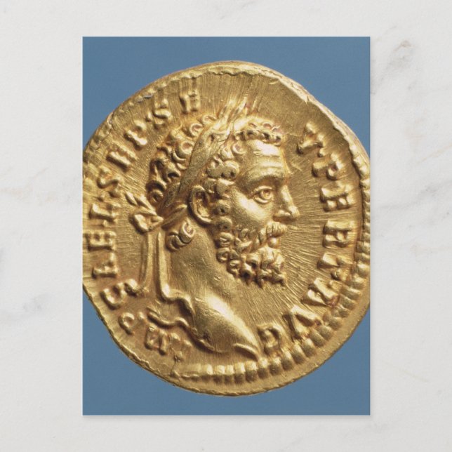 Carte Postale Aureus de Septimius Severus (Devant)