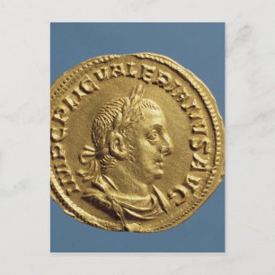 Carte Postale Aureus de Valérian Ier