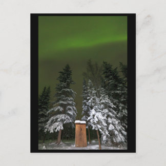 Carte Postale Aurora au-dessus de l'extérieur