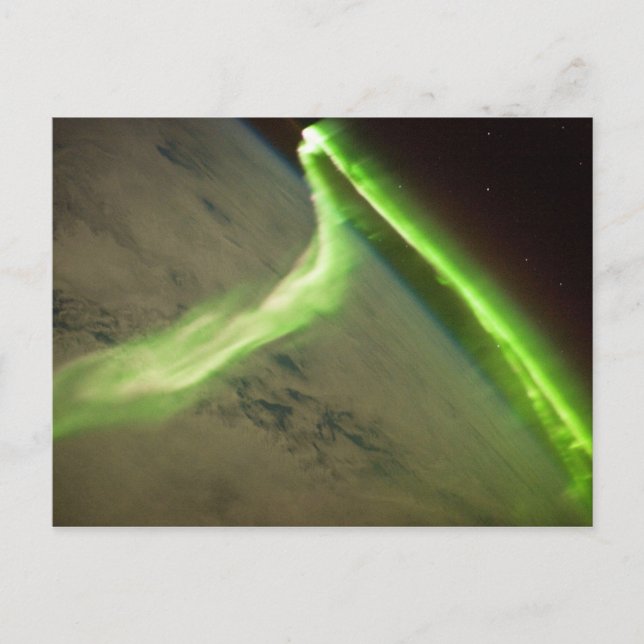 Carte Postale Aurora Australis de la Station spatiale internatio (Devant)