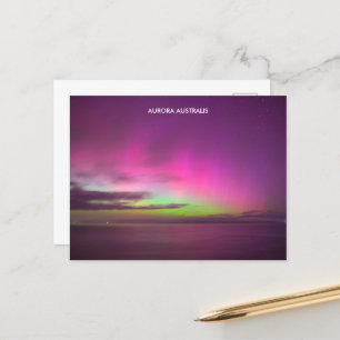 Carte Postale Aurora Australis - Southern Lights Australie