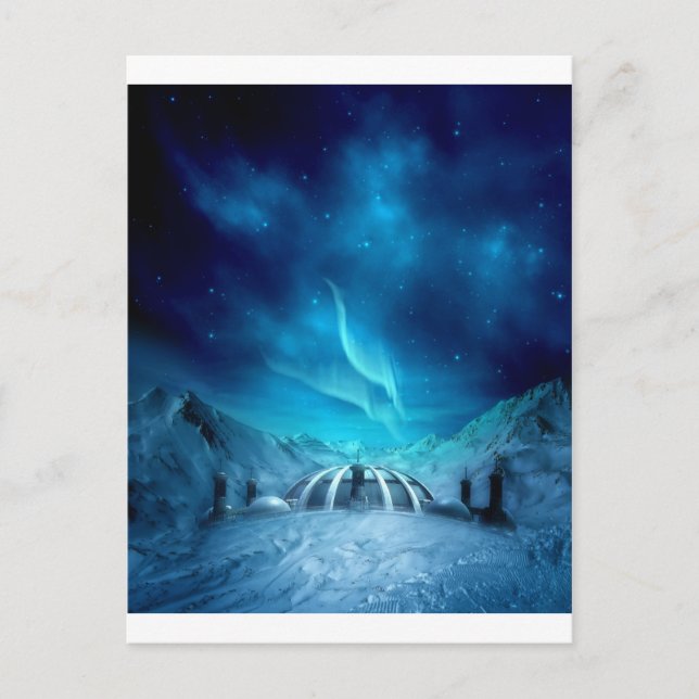 Carte Postale Aurora Borealis (Devant)