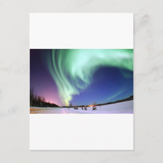 Carte Postale Aurora Borealis (Devant)