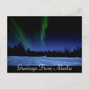 Carte postale Aurora Borealis