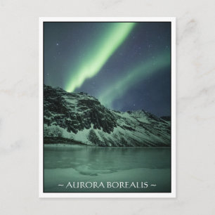 Carte Postale Aurora Borealis Norvège