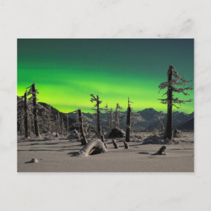 Carte Postale Aurora lunaire