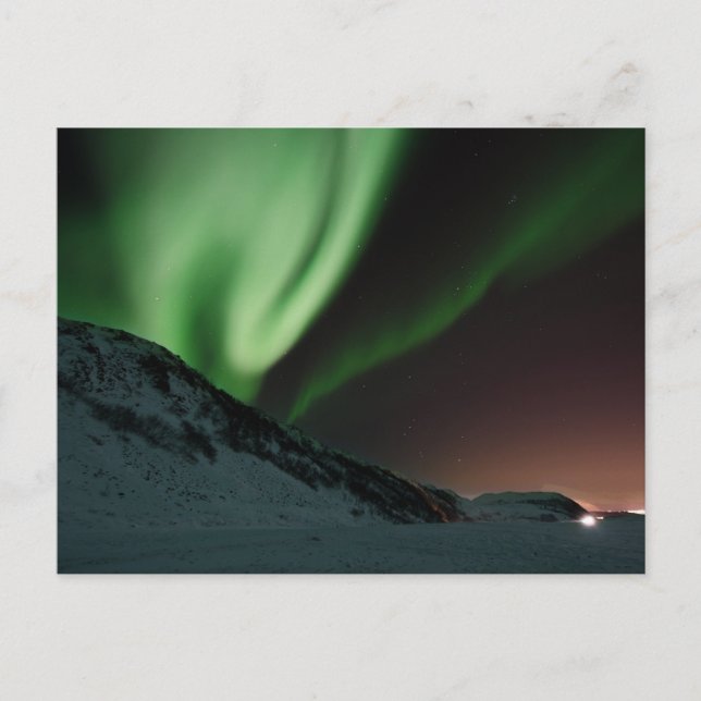 Carte Postale Aurora Northern Lights Norvège (Devant)