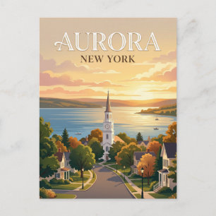 Carte Postale Aurora USA