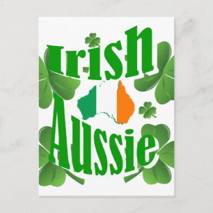 Carte Postale aussie irlandaise