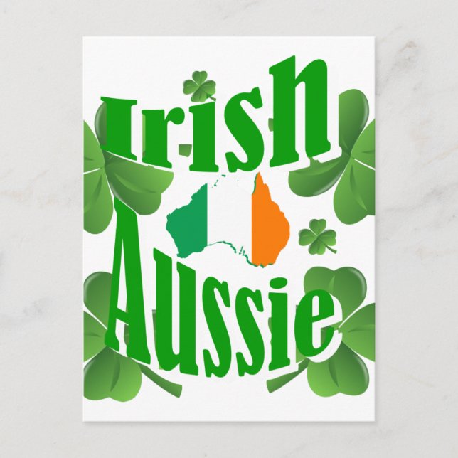 Carte Postale aussie irlandaise (Devant)