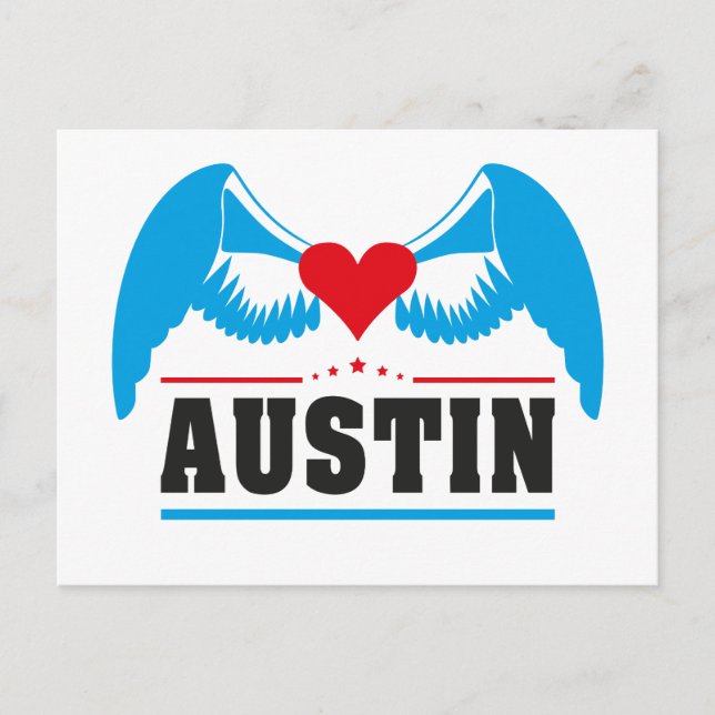 Carte Postale Austin (Devant)