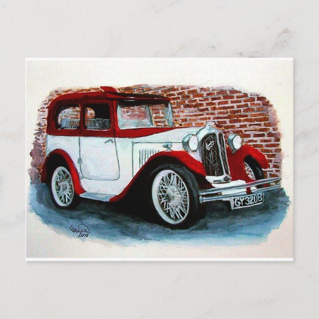 Carte Postale Austin 1932 (Devant)