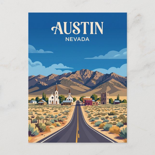 Carte Postale Austin États-Unis (Devant)