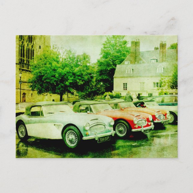 Carte postale Austin-Healey Classic Car (Devant)