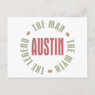 Carte Postale Austin l'homme le mythe la légende