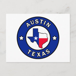 Carte Postale Austin Texas