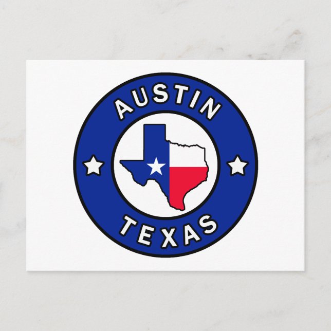Carte Postale Austin Texas (Devant)