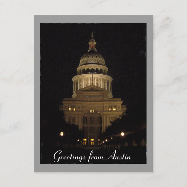 Carte Postale austin texas capitol (Devant)
