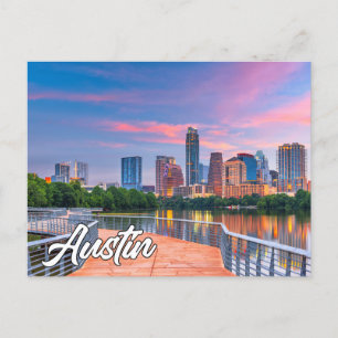 Carte Postale Austin, Texas, États-Unis