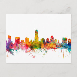 Carte Postale Austin Texas Skyline