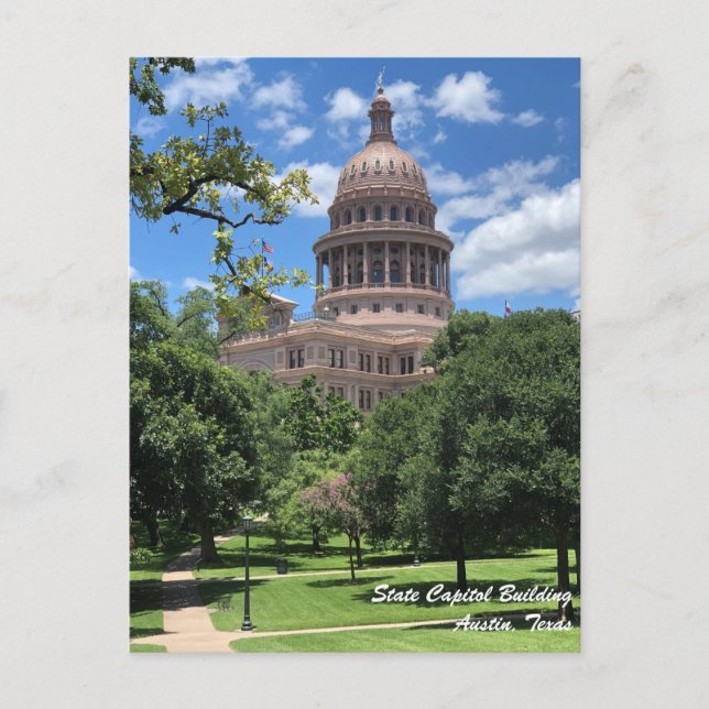 Carte Postale Austin Texas State Capitol (Devant)