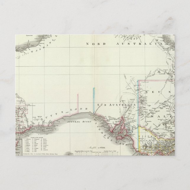 Carte Postale Austral-Continent (Devant)