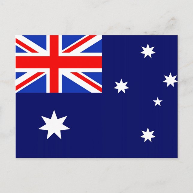 Carte Postale Australia Flag (Devant)