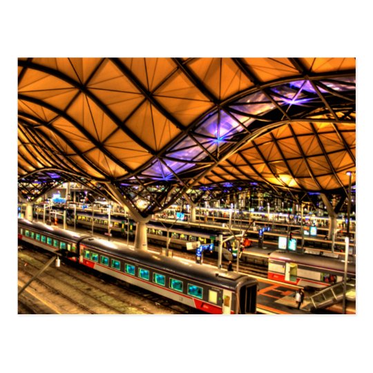 Carte Postale Australia - Melbourne - Victoria - Southern Cross