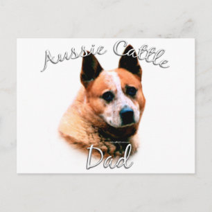 Carte Postale Australian Cattle Chien Papa 2