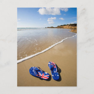 Carte Postale Australian Flag Thongs   Pays de Galles du Sud