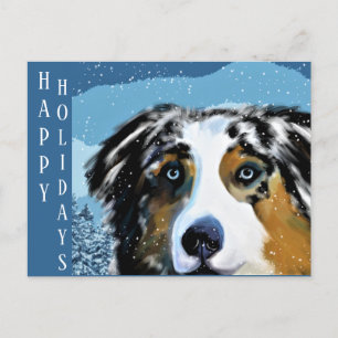 CARTE POSTALE AUSTRALIAN SHEPHERD