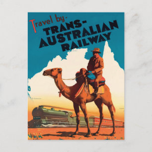 Carte Postale Australian Vacation Art - Des photos Vintages inéd
