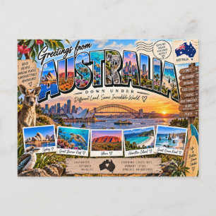 Carte Postale Australie