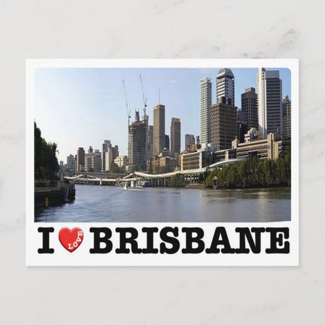 Carte Postale Australie - Brisbane - I Love - (Devant)