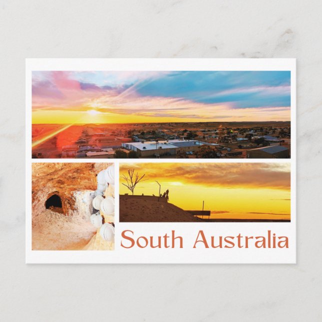 Carte Postale Australie du Sud (Devant)