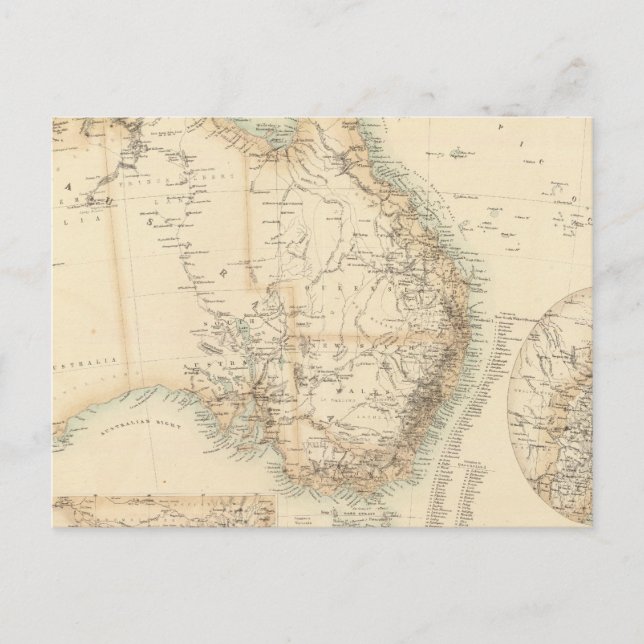 Carte Postale Australie et Nouvelle-Zélande (Devant)