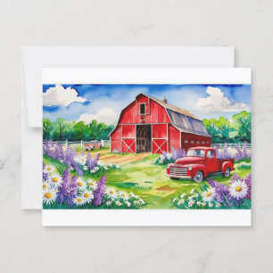Carte Postale Australie maison jardin