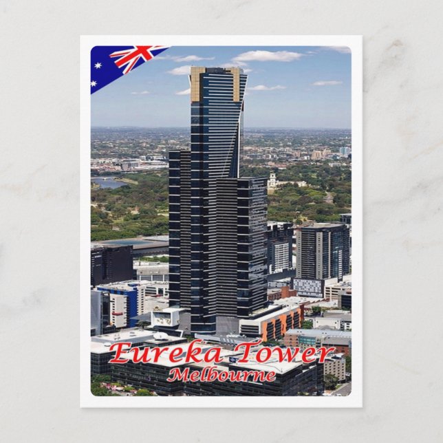 Carte Postale Australie - Melbourne - Tour Eureka - (Devant)