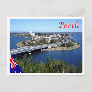 Carte Postale Australie - Perth - Skyline -