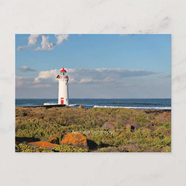 Carte Postale Australie Phare photo pittoresque (Devant)
