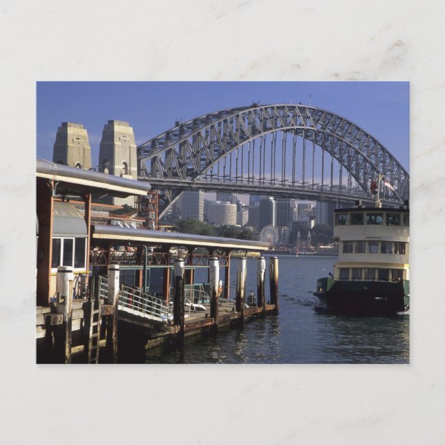 Carte Postale Australie, Sydney, Ferry à passagers, un de la plu (Devant)