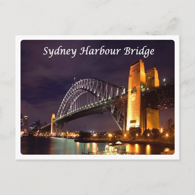 Carte Postale Australie - Sydney - Harbour Bridge - (Devant)