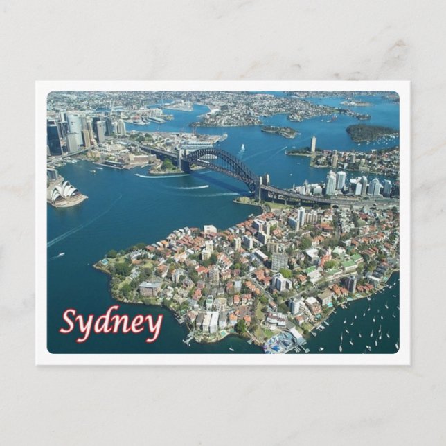 Carte Postale Australie - Sydney - Harbour Bridge - (Devant)