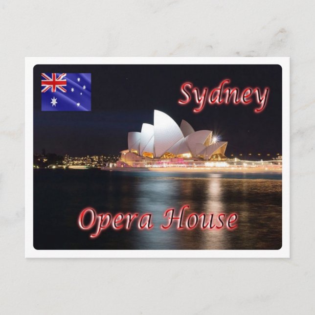 Carte Postale Australie - Sydney - Opéra - (Devant)