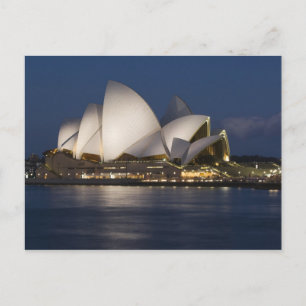 Carte Postale Australie, Sydney. Opéra la nuit