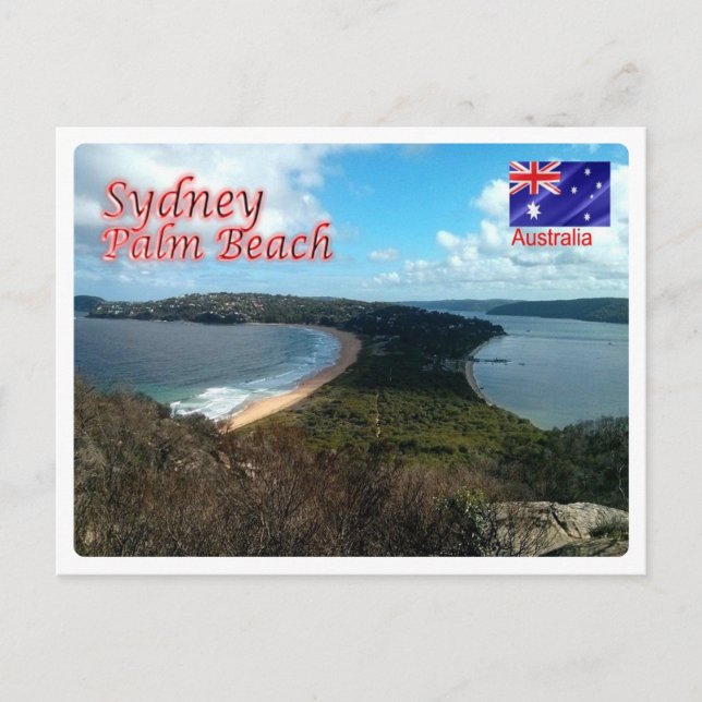 Carte Postale Australie - Sydney - Palm Beach - (Devant)