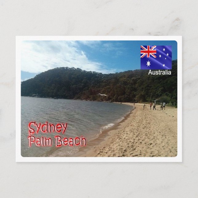Carte Postale Australie - Sydney - Palm Beach - (Devant)